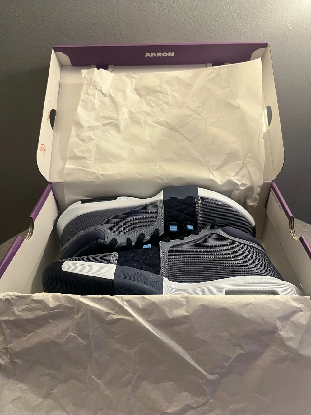Nike Lebron Witness VIII Ashen Slate White Men's Shoe Size 12 FB2239-400 - Picture 11 of 11